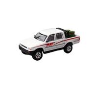 XIYUEYING 1 64 For Toyota Hilux Pickup Truck White Alloy Car Model Collectibles Souvenir Display Ornament Motor Vehicles Toys(B)