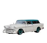XIYUEYING For 1955 Chevrolet NOMAD Retro Vintage Car Model Classic Modified Model Car Decorations 1 18 Motor Vehicles Toys