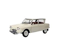 XIYUEYING For 1965 Citroen Citroen Ami 6 beige alloy classic car model ornament 1 18 Vehicles Toys(Beige)