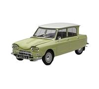 XIYUEYING For 1965 Citroen Citroen Ami 6 beige alloy classic car model ornament 1 18 Vehicles Toys(green)