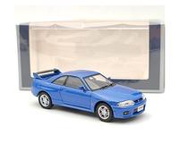 XIYUEYING For 1995 N~~san SKYLINE R33 GT-R blue Metallic Diecast Models Car Limited 1/43 Vehicles Kit
