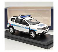 XIYUEYING For 2018 Dacia Duster Policie Municipale White & Blue Diecast Models Car 1/43 Vehicles Kit