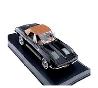XIYUEYING For Chevrolet Corvette StingRay 1963 1:18 Convertible Coupe Simulation Alloy Car Model Retro Collection Vehicles Kit