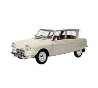 XIYUEYING For Citroën Ami 6 1965 - Pavos White 1 18 Reproduction Model Ornament Gift Vehicles Toys(Beige)