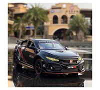 XIYUEYING For Honda Civic R Alloy Metal Toy Sports Car Model Simulated Sound and Light Collection Car 1 32 Vehicles Kit(2)