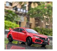 XIYUEYING For Honda Civic R Alloy Metal Toy Sports Car Model Simulated Sound and Light Collection Car 1 32 Vehicles Kit(3)