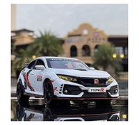 XIYUEYING For Honda Civic R Alloy Metal Toy Sports Car Model Simulated Sound and Light Collection Car 1 32 Vehicles Kit(6)