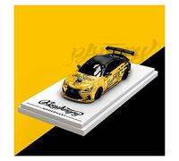 XIYUEYING For Lexus RCF Tide Brand Car Film Rabbit Head Graffiti Tide Play Alloy Car Model 1 64 Motor Vehicles Toys(1)