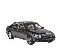 XIYUEYING For Maybach Extended 62S Sound And Light Pull Back Children's Luxury Car Model Toy Gift 1/32 Vehicles Kit(1)