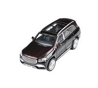 XIYUEYING For Mercedes-Benz Mercedes-Maybach GLS Alloy Car Model Wine Red Toy Car 1 64