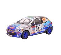 XIYUEYING For P~geot 206 XS #50 S.Ogier Rallye Terre des Cardabelles 2006 RAM697 Diecast Model Car Limited Collection 1:43 Vehicles Kit