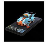 XIYUEYING For Q Version RWB Gulf Oil Time Doll Simulation Alloy Car Model 1 64 Motor Vehicles Toys(4)