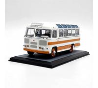 XIYUEYING For Russian Bus Passenger 1968 Alloy Car Model Collection Decorative Souvenir 1 43 Vehicles Kit(2)
