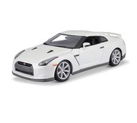XIYUEYING For Scale 2009 Nissan GT-R R35 Alloy Die Cast Pullback Car Model Collectible Souvenir 1 18(1)