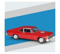 XIYUEYING For Scale Chevrolet 1970 Nova SS Vintage Coupe Alloy Car Model Collection Ornament 1 18 Motor Vehicles Toys(2)