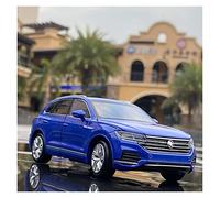 XIYUEYING For Touareg SUV Alloy Car Model Steering Shock Absorber Sound And Light Toy Car Gift 1:32 Vehicles Kit(1)