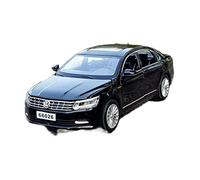 XIYUEYING For Volkswagen-Passat 1 32 Children's Puzzle Car Model With Sound And Light Toy Vehicles Kit(Black)