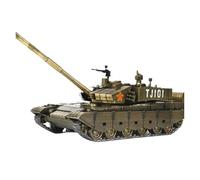 XIYUEYING Scale model 1:32 China 99A TJ101 Alloy Tank Bronze Painted Commemorative Ornaments Military Vehicles