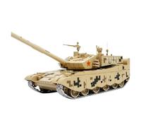 XIYUEYING Scale model 1:32 China 99A TJ101 alloy tank desert painting commemorative ornaments Military Vehicles