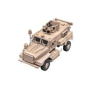XIYUEYING Scale model 1/72 MHOBBY 72095A US MRAP Jaguar Armored Vehicle Mine-proof Anti-mine Ambush Resin Tank Model Collection Military Vehicles