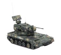 XIYUEYING Scale model 1/72 UNISTAR China Double 35 Anti-aircraft Gun Self-propelled Gun PGZ09 Alloy Tank Model Collection Military Vehicles(7206)