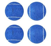 XIZAO Walker Tennis Balls Precut Tennis Ball for Walkers Universal Walkers Legs Glide Balls Heavy Duty Long Lasting Felt Pad Glide Coverings for Furniture Legs and Floor Protection 4 PCS
