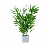 XIZHI 20 Inch Artificial Bamboo Decor Indoor Potted Fake Bamboos 20 Inch