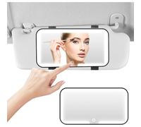 XIZHID Car Sun Visor Makeup Mirror for Skoda Kamiq 2018-2025, Van Interior Vanity Mirror, Elegant Travel Cosmetic Mirror, Clear Reflection Backseat Dressing Mirror