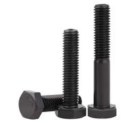 XIZONLIN High Strength Black Oxide Hex Bolts M20x120mm (1 pcs)