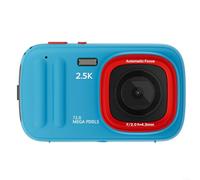 XJ04 Mini Kids Camera 2 5K HD Autofocus with 72MP Resolution and 16X Zoom for Young Explorers (Blue)