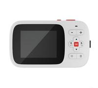 XJ04 Mini Kids Camera 2 5K HD Autofocus with 72MP Resolution and 16X Zoom for Young Explorers (White)