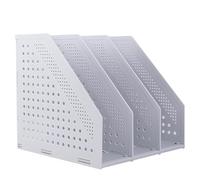 Xj2qFb5 File Holder Foldable File Rack Storage Box Shelf Book Stand Desk Multi-layer Frame File Organizer