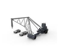 XJ350251 1/350 Ship Model Upgraded US Navy Aircraft Carrier Tow Truck