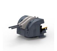 XJ700013B 1/700 Vessel Model Upgrade British Navy 102mm/45 QF HA MkXVI Dual Secondary Gun (Including Shear)