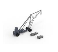 XJ700251 1/700 Ship Model Upgraded US Navy Aircraft Carrier Tow Truck