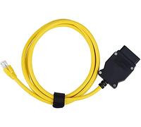 Xjahwr Ethernet to OBD Interface Cable ICOM Coding F-Series for BMW ENET 2M Ethernet Cable Adapter for OBDII RJ45 Ethernet Connector Tools