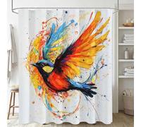 Xjaopfei Beige Shower Curtain, Waterproof Extra Long Curtains for Bathroom Decor, Luxury Weighted Shower Curtain Animal, for Bathroom Window Curtains, Quick Dry Wet Room, 120x150cm 48x60Inch J-733