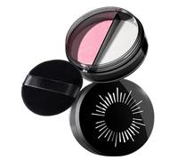 XJBD Dual-Tone Translucent Setting Powder - 28g Matte Finish, Oil Absorbing Face Powder for Long-Lasting Makeup, Waterproof & Sweatproof, Pore Blurring, Natural Finish (White & Pink)
