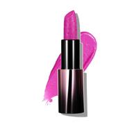 XJBD Metallic Shine Lipstick, Magnetic Luxe Lipstick with Vitamin E & Castor Oil, Long-Wearing, Hydrating Lip Color with Pearl & Gold Glitter, 5 Shimmer Shades (0.14 oz) (Purple)