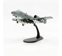 XJBTBA 1/100 Scale A-10 A10 FOR Thunderbolt II Warthog Hog Attack Plane Fighter Diecast Metal Aircraft Model Planetoy Set(A-10C Warthog HH)