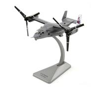 XJBTBA 1 144 Fit For Navy MV-22B Osprey Tilt-rotor Transport Aircraft V22 Die-cast Finished Model Gift Miniature Hobby Playset