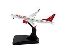 XJBTBA 1 400 For B737-8 MAX 8 HL8341 XX4098 Korea Airlines Alloy Aircraft Plane Model Toy W Landing Gear Planetoy Set