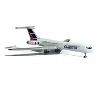 XJBTBA 1 500 Scale For Ilyushin Il-62M Planes Model Airplanes Cubana Airlines Alloy Aircraft Plane Planetoy Set