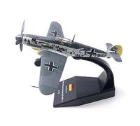 XJBTBA 1 72 Scale For Messerschmitt Me-262 Fighter Alloy Military Aircraft Model Diecast Metal Plane Planetoy Set(BF109F-4)