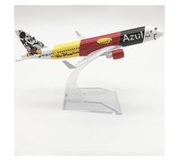 XJBTBA 16CM For Brazilian Airlines A320 Airbus Model Metal Die-Casting Static Airplane Ornament Planetoy Set