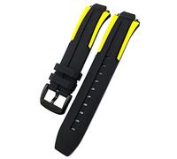 XJBTBA 18mm Rubber Silicone Waterproof Watch Band Strap for Tissot T111417 Wrist Bracelet Quartz Watch Men Women's Sports Accessories (Color : Black Black Black, Size : 18mm)