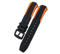 XJBTBA 18mm Rubber Silicone Waterproof Watch Band Strap for Tissot T111417 Wrist Bracelet Quartz Watch Men Women's Sports Accessories (Color : Black Black Black, Size : 18mm)