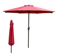 XJBTBA 1PCS Multi-Purpose Sun Umbrella for Garden, Patio Umbrella Outdoor, Sun/Rain Umbrella, Protection Windproof, Round Shade Canopy, for Beach/Pool/Patio, Sunshade Shelter good