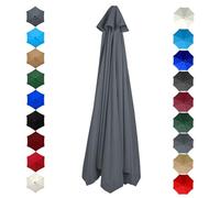 XJBTBA 2m/2.7m/300cm Parasol Umbrella Replacement Canopy Sun Umbrella Replacement Cover for Standard & Cantilever Parasols Upgrade Your Outdoor Umbrella