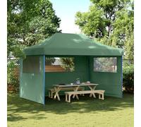 XJBTBA 4005016 Foldable Party Tent Pop-Up with 3 Sidewalls Green Privacy Space/Room For Camping Caravan Picnic Fishing and Festivals Holidays Beach Shower Changing Tent